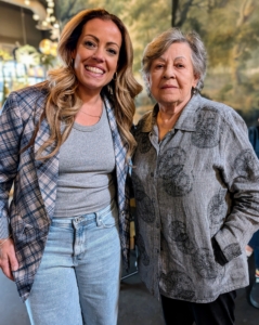 Remember Necy on the right? She was one of my first housekeepers and later a talented flower arranger and cook. She was also on my podcast and came with her daughter Clarissa.