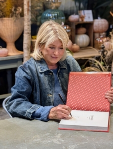 After the podcast, I did a book signing at the front of Terrain.