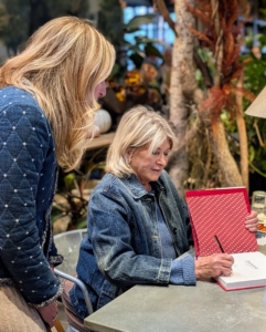 125 guests attended the event and purchased books.