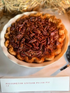This Paddington Station Pecan Pie had a tasty filing.