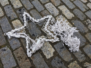 Before putting any lights up inside or out, be sure to check that all of them are working.