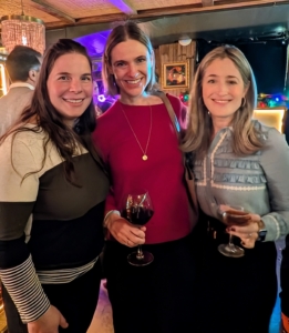 Digital Marketplaces division lead Golda Painten, Jenny Levtchenko, Senior Fashion Trend Director, and Allison Darling, Art Director for Ben Sherman stopped for this quick snapshot.