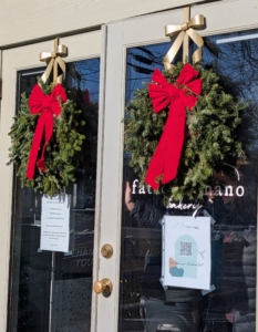 If you're in or near Westport, Connecticut, stop by Fatto a Mano and try any one of his delicious breads, sandwiches, or sweets. And pick up some panettone - you will love it. If you're not close, visit his web site - just click on this highlighted link. Fatto a Mano is still taking holiday orders!