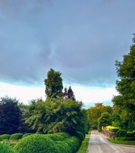 This photo was taken a short time later - here the skies are looking quite gray and ominous.