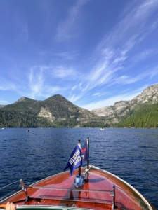 THRILL started as a birthday gift to a son, went on to championship racing, fun on the water for three-generations, two long restorations, a journey cross-country, and now back in service for a new chapter. Thanks for sharing this story, Judy.