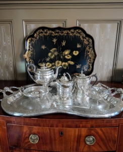 The joy of owning beautiful silver pieces does require some work to keep everything looking beautiful, but it is all well worth the effort.