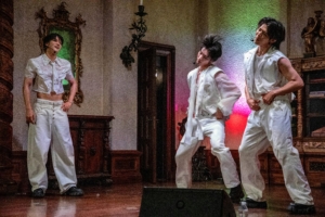 The well-choreographed presentation and performance was done on the Music Room stage typically reserved for recitals, opera and lectures - this was a first Kpop event. (Photo courtesy Caramoor)