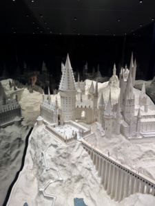 This is just a fraction of the massive Hogwarts model.