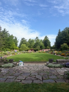 On one day, I visited the Abby Aldrich Rockefeller Garden. The garden was designed by the legendary landscape architect, Beatrix Farrand, for John D. Rockefeller, Jr. and his wife Abby Aldrich Rockefeller in the 1920s.