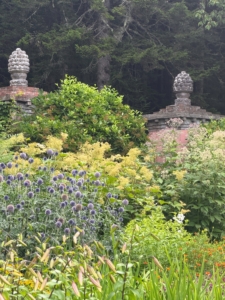 The Abby Aldrich Rockefeller Garden is rare and blends English garden tradition with Asian-inspired art and design.