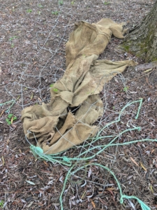 Here is the pile of wrapping from just one tree.
