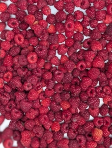 Freshly picked raspberries provide a combination of sweet‑tart flavor, juicy texture, and vibrant aroma that's unmatched. Check your bushes - maybe you have more to pick before the season ends!