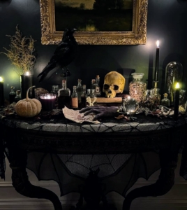 Anthony's decorations for Halloween - it will be here before you know it.