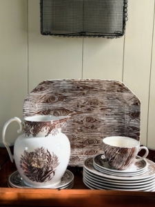 Danish Fern and Faux Bois from my old Martha by Mail catalog are still highly collectible today.