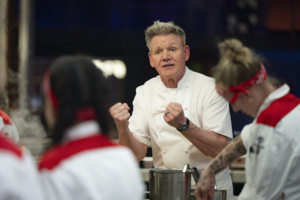 Gordon says "Hell’s Kitchen" is about professional chefs, so he holds every contestant to the highest standards. His toughness is part of the show's competitive format and appeal.(Photo provided by FOX Entertainment)
