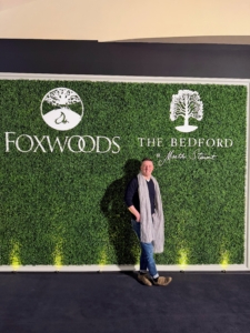 Jon Recor is another "Super Fan" who has incorporated many of the lessons and tips for cooking, organizing, homekeeping, baking, and celebrating Halloween that he has learned over the years, into his life. Here is a photo of Jon at Foxwoods, where he dined at The Bedford, my second-ever restaurant.