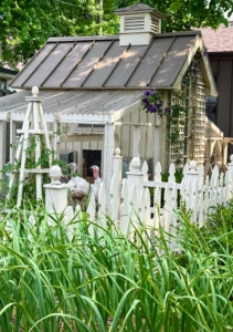 Kemp has built garden obelisks and trellises from tutorials done at Turkey Hill and shared in the magazine or on my television shows.