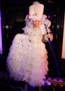 When it comes to Halloween, Jon says Martha has taught him to be creative and fun. Jon has gone to Bette Midler's Hullaween Gala for years. He's won "best costume" nine times! Here he is as the tooth fairy.