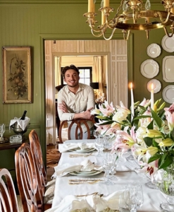 Kemp Harper says the Martha Stewart brand has really been the inspiration behind nearly everything he has done in his home.