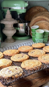 Jeremy is always baking up cookies to pass out to friends and neighbors - a practice he learned from reading my magazines, especially around the holidays.