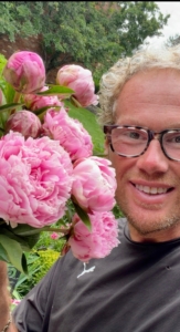 Jeremy and I share a love for peonies. One can never have too many. Jeremy says, "how can you not smile when the peonies bloom."