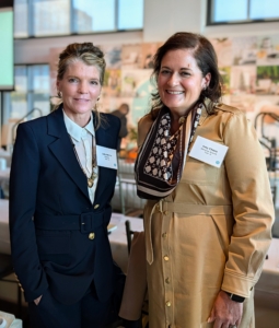 Here's my longtime special projects producer, Judy Morris, with Amy Chiaro, SVP Lifestyle Video Content.