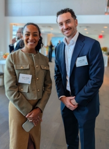And here - Marquee's Chief of Staff Yenelle Jackson and Zachary Sigel, managing director at Neuberger Berman and co‑founder of Marquee Brands.