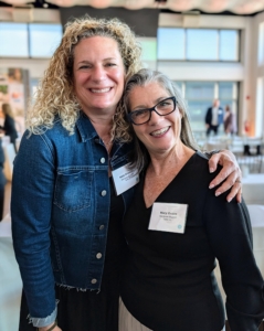 This is my executive assistant Nikki Kranzler with Mary Guzzo, Home director.