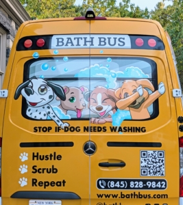If you live in or near Rockland County, New York, and are looking for a pet bathing option that offers convenience, reduced animal stress, personalized care, and a clean, safe environment — try out the "Bath Bus."